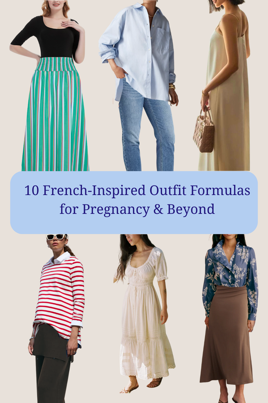 10 French-Inspired Outfits for Pregnancy and Beyond